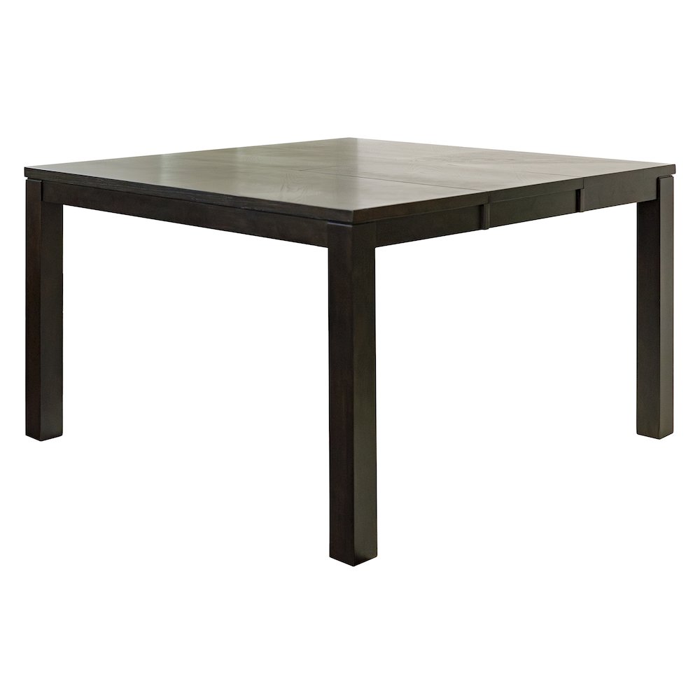 Montclair Modern Wood Counter Height Kitchen Dining Table, Black