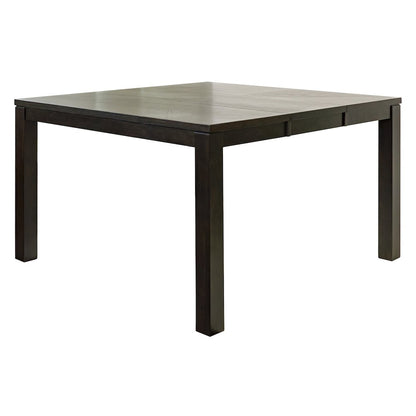 Montclair Modern Wood Counter Height Kitchen Dining Table, Black