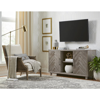 Palisades 60" TV Console, Fully Assembled, Gray