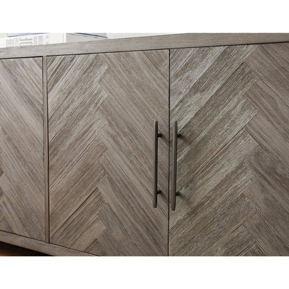 Palisades 80" Four Door TV Console