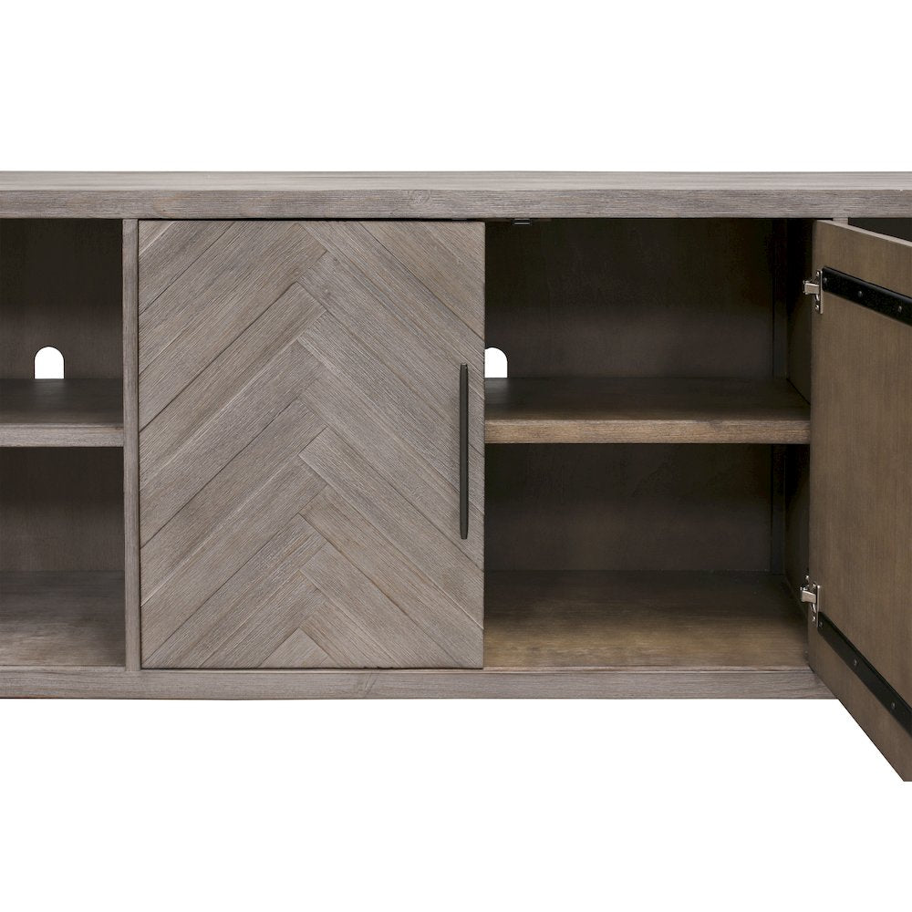 Palisades 80" Two Door TV Console