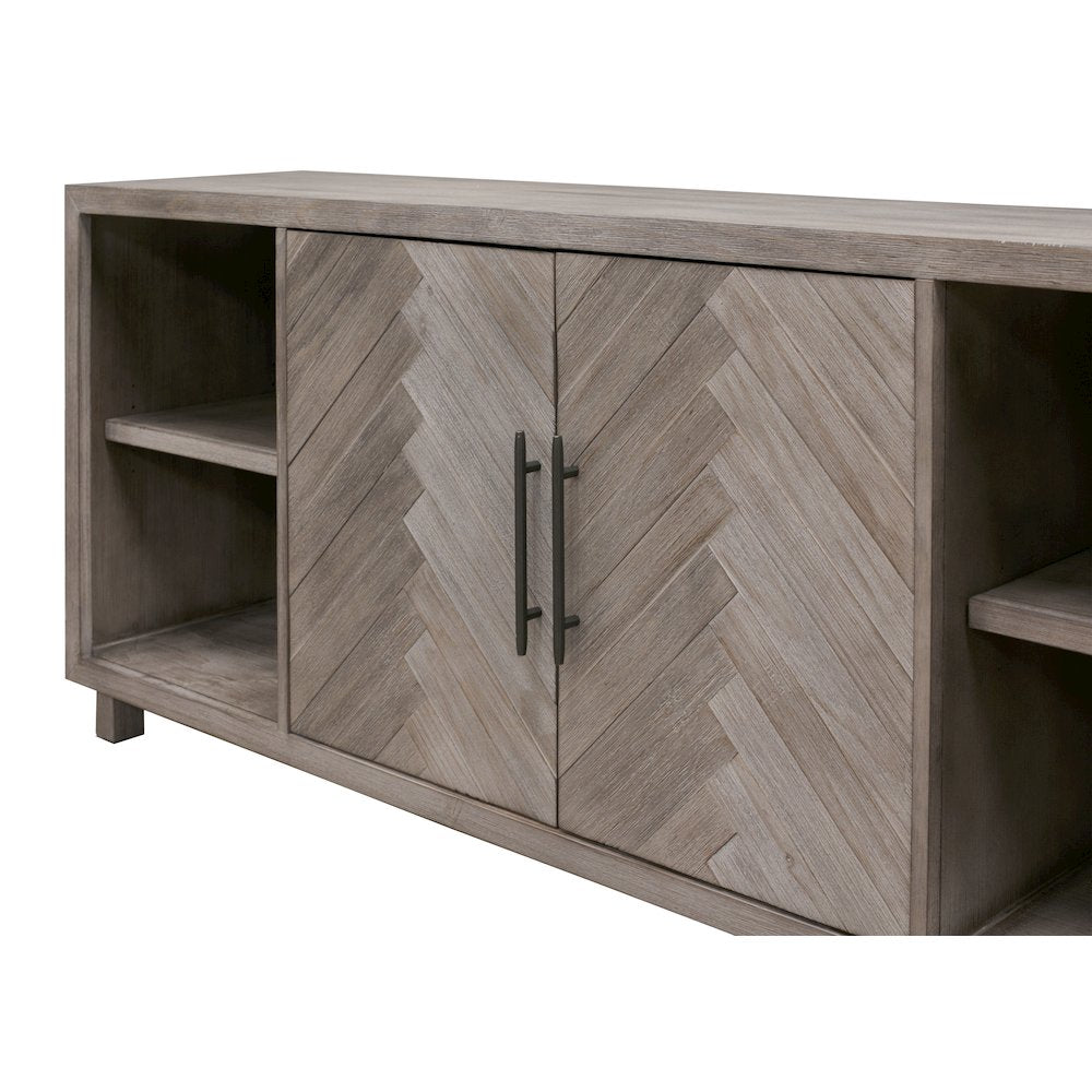 Palisades 80" Two Door TV Console