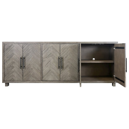Palisades 90" Six Door TV Console