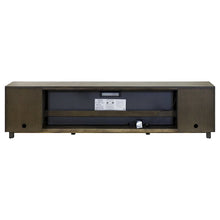 Palisades 96" Fireplace Console, Fully Assembled, Gray