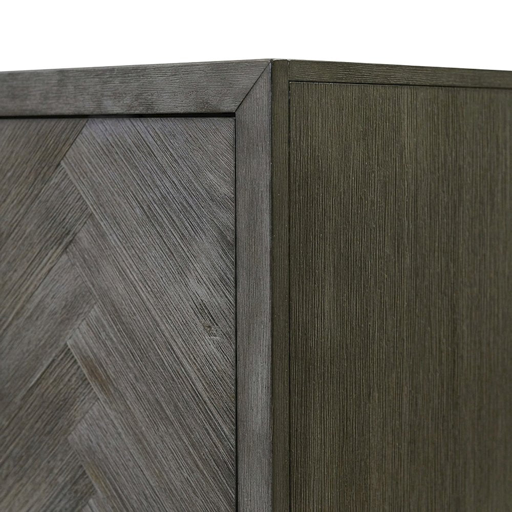 Wooden Fireplace TV Stand with Electric Entertainment Console, Gray, 96 Inch