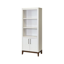 Contemporary Laminate Wood Bookcase with doors, Office Shelving, Storage Cabinet