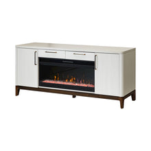 80" Wood Laminate Fireplace Console, Entertainment Storage, TV Stand