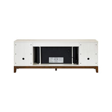 80" Wood Laminate Fireplace Console, Entertainment Storage, TV Stand