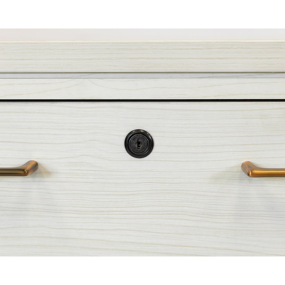 Contemporary Laminate Wood Lateral File, Office Storage File Drawer