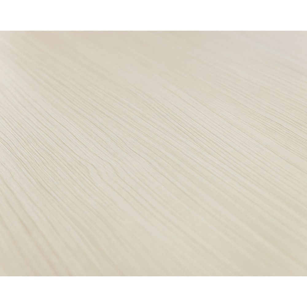 Contemporary Laminate Wood Double Pedestal Executive Desk, Writing Table