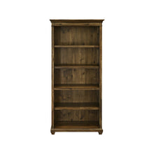 Porter Wood Open Bookcase, Fully Assembled, Brown