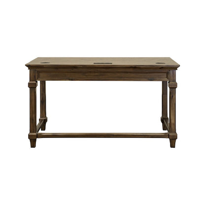 Porter Traditional Wood Writing Desk, Brown