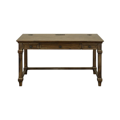 Porter Traditional Wood Writing Desk, Brown