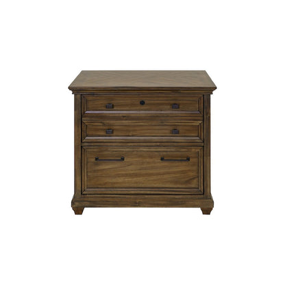 Porter Lateral File, Storage File Drawer, Brown