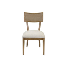 Quincey Two Wood Coastal Kitchen Table Chairs, Dining Side Chairs