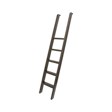 Sonoma Executive Bookcase Wall With Wood Ladder, Brown