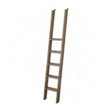 Traditional Wooden Decorative Ladder for Blankets and Towels, Brown