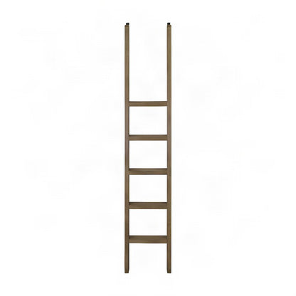 Traditional Wooden Decorative Ladder for Blankets and Towels, Brown