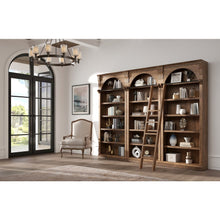 Stratton 8' Tall Bookcase Wall With Ladder, Storage