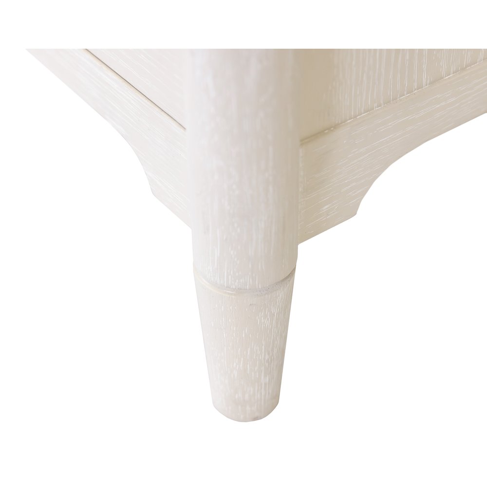 Executive Wood Double Pedestal L-Desk, Corner Table, Office Storage, White