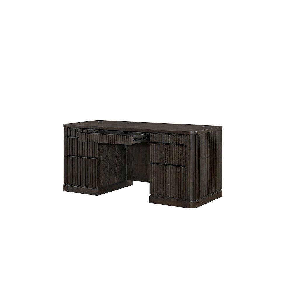 Tulane Double Pedestal Desk, Executive