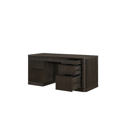 Tulane Double Pedestal Desk, Executive