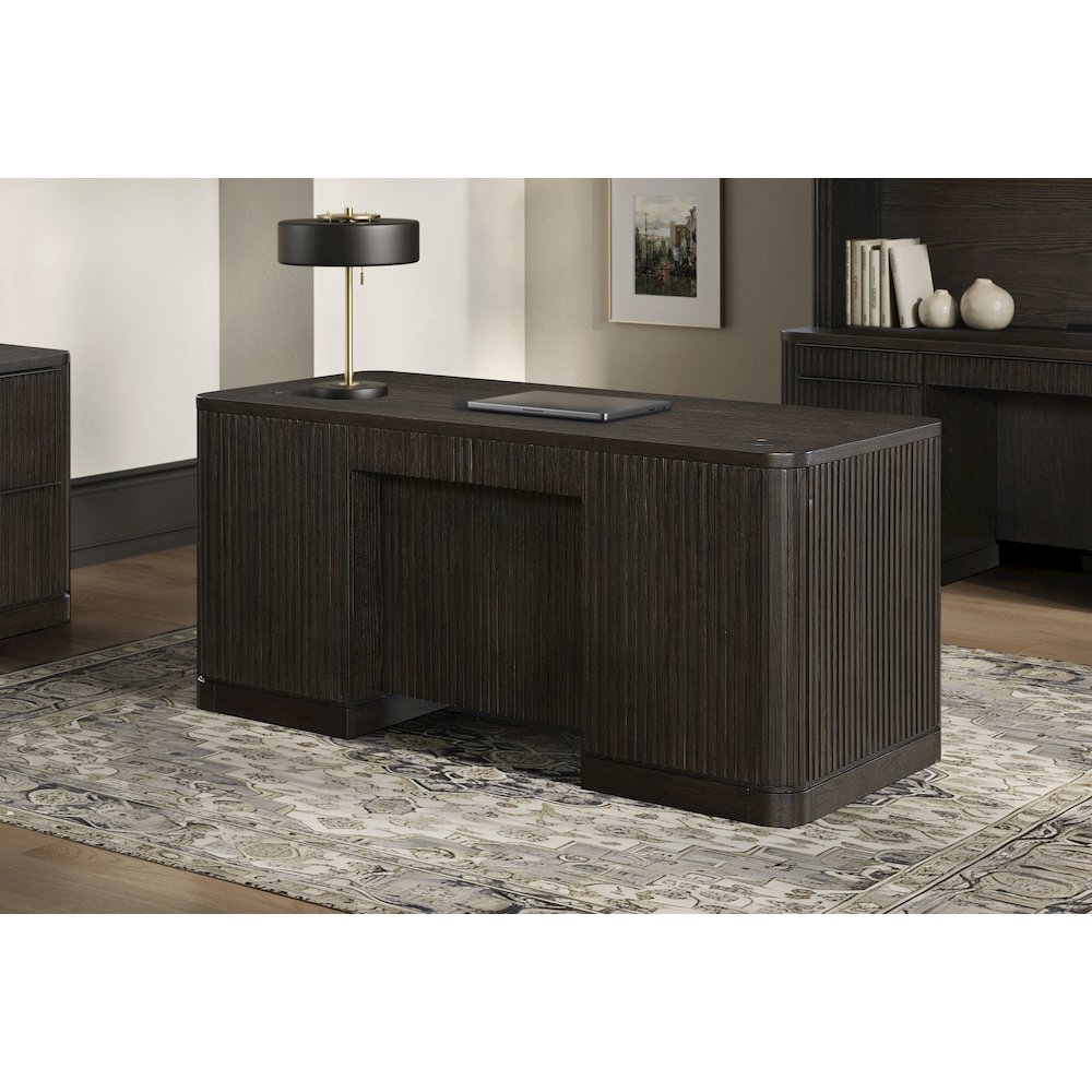 Tulane Double Pedestal Desk, Executive