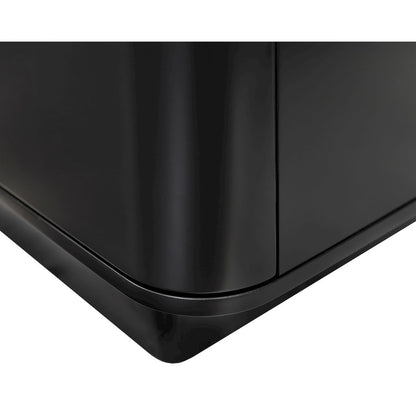 Uptown 60" Fireplace Console, Fully Assembled, Black