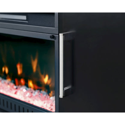 Uptown 60" Fireplace Console, Fully Assembled, Black
