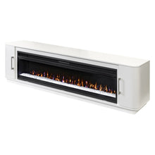 Uptown 84" Fireplace Console, Fully Assembled, White