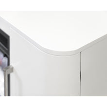 Uptown 84" Fireplace Console, Fully Assembled, White