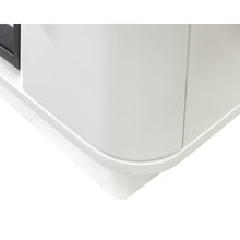 Uptown 84" Fireplace Console, Fully Assembled, White