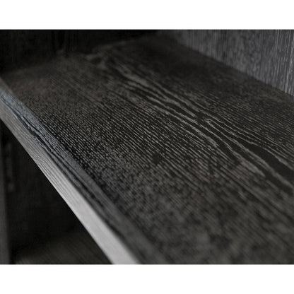 Traditional Wood Open Bookcase, Office Storage