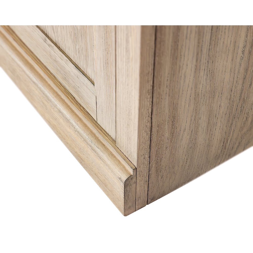 Traditional Wood Bookcase with Doors, Office Storage