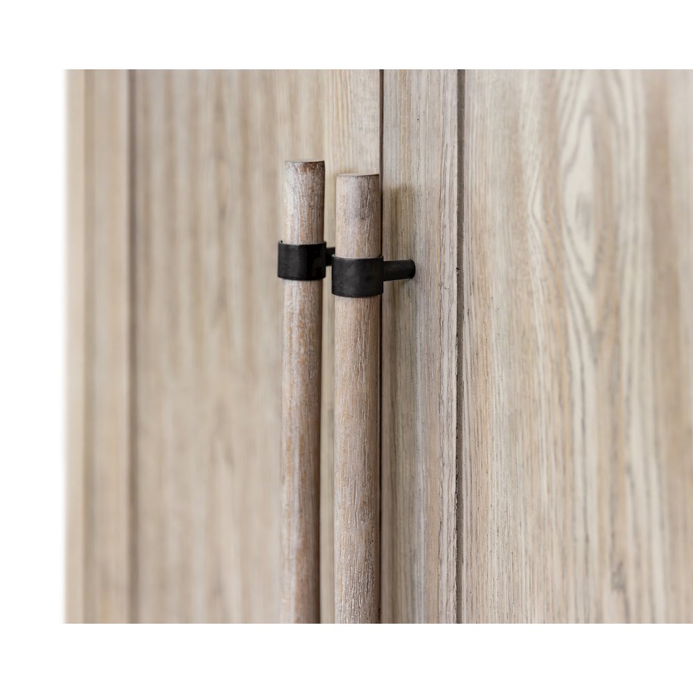 Traditional Wood Bookcase with Doors, Office Storage