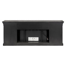 Transitional 80" Fireplace Console, Entertainment Storage, TV Stand