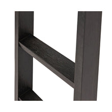 Contemporary Decorative Wooden Ladder, Black