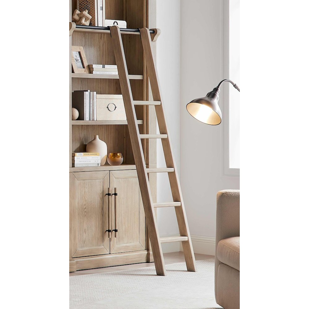 Contemporary Decorative Wooden Ladder, Brown