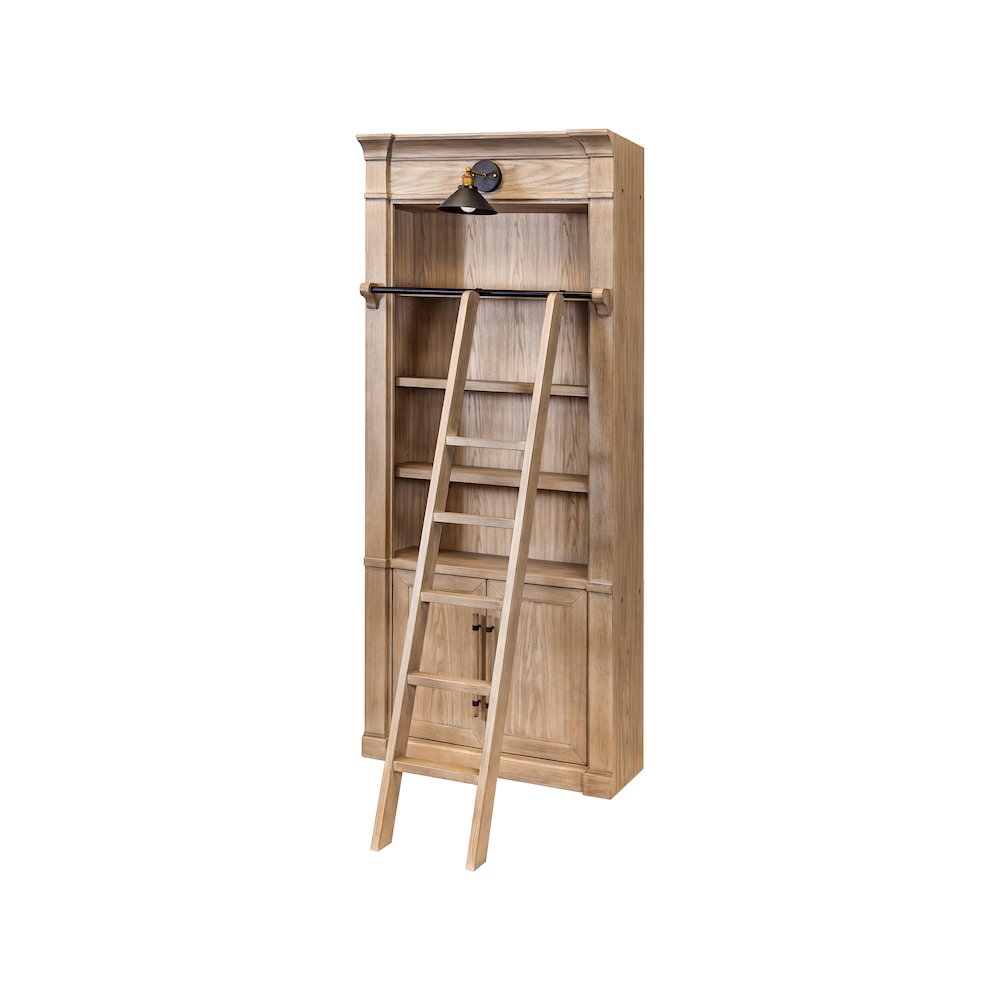 Contemporary Decorative Wooden Ladder, Brown