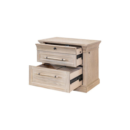 Traditional Wood Lateral File, Office Storage Drawer