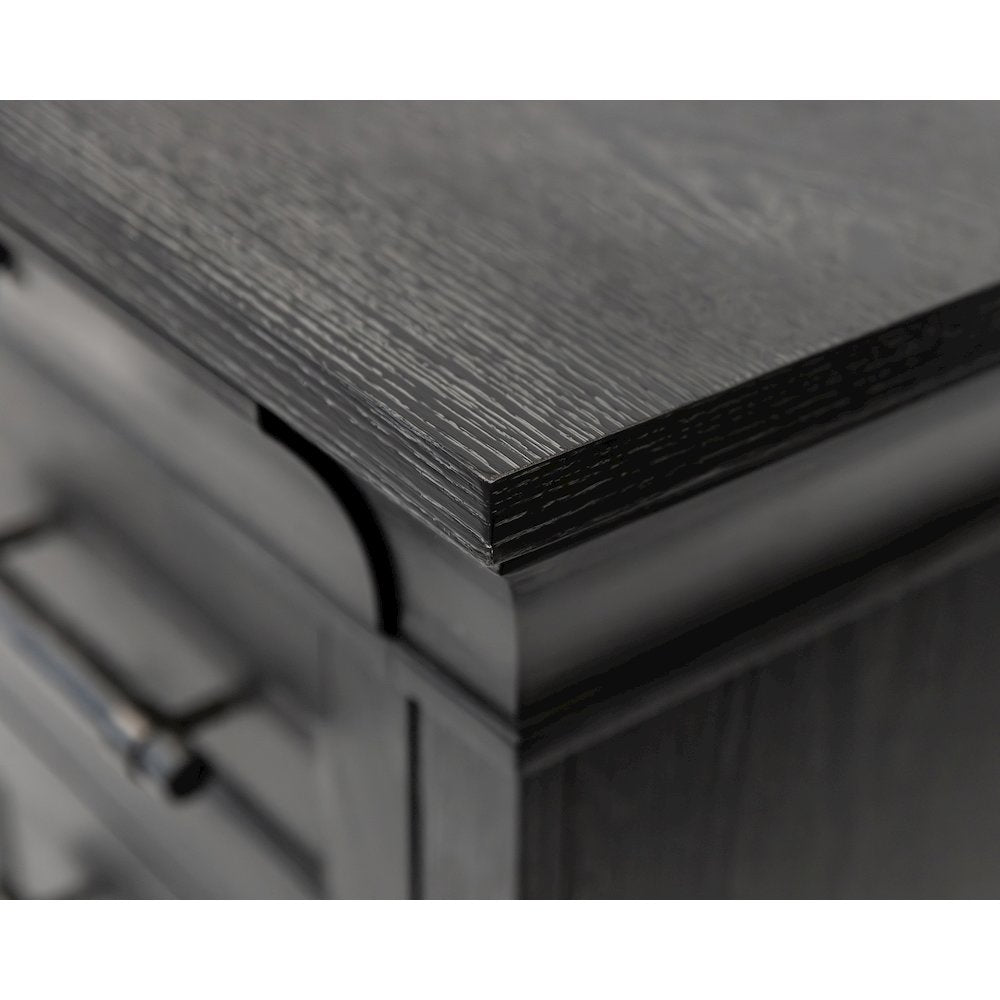 Traditional Wood Double Pedestal Desk, Executive Desk, Office Table