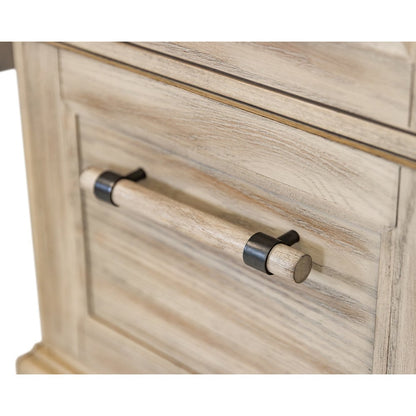 Traditional Executive Wood Double Pedestal L-Desk, Corner Desk, Office Table