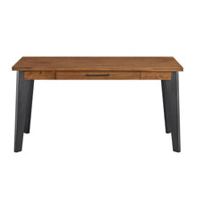 Avery Modern Writing Desk, Rich Medium Brown