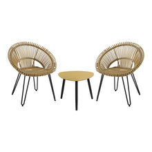 Burkina 3-Piece Aluminum Outdoor Bistro Set