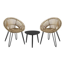 Burkina 3-Piece Aluminum Outdoor Bistro Set
