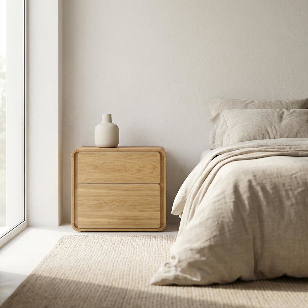 Nightstand with Modern Design and Durable Finish