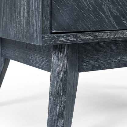 Modern Grey Ash Nightstand with Sleek Design for Bedroom Essentials