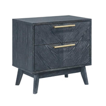 Modern Grey Ash Nightstand with Sleek Design for Bedroom Essentials