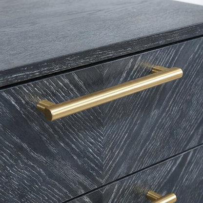 Modern Grey Ash Nightstand with Sleek Design for Bedroom Essentials