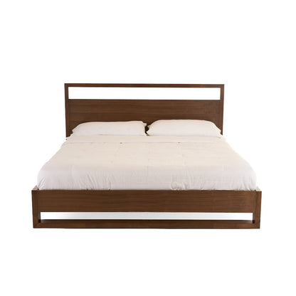 Nova Domus Berlin - California King Modern Walnut Bed